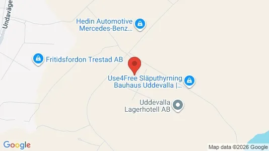 Liikekiinteistöt Vuokrattavana i Uddevalla - Kuva Google Street Viewstä