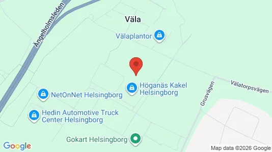 Lager zur Miete i Helsingborg – Foto von Google Street View