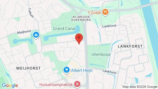 Office spaces for rent i Nijmegen - kort over placeringen