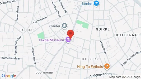 Office spaces for rent i Tilburg - kort over placeringen
