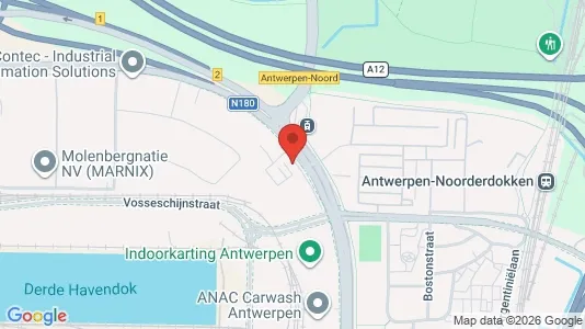 Kontorlokaler til leje i Stad Antwerp - Foto fra Google Street View