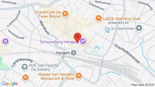 Lokaler til leje i Hengelo - Foto fra Google Street View
