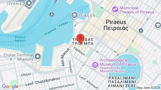 Kontorlokaler til leje i Piraeus - Foto fra Google Street View