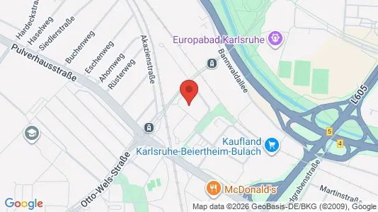 Büros zur Miete i Karlsruhe – Foto von Google Street View