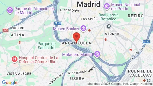 Lokaler til leje i Madrid Arganzuela - Foto fra Google Street View