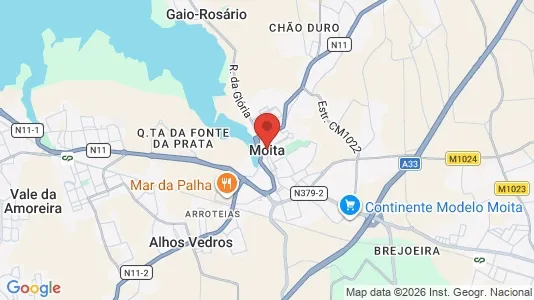 Varastot Vuokrattavana i Moita - Kuva Google Street Viewstä