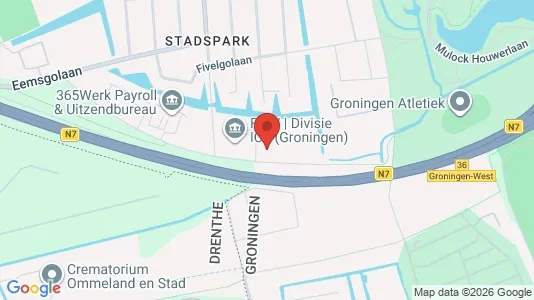 Kontorlokaler til leje i Groningen - Foto fra Google Street View