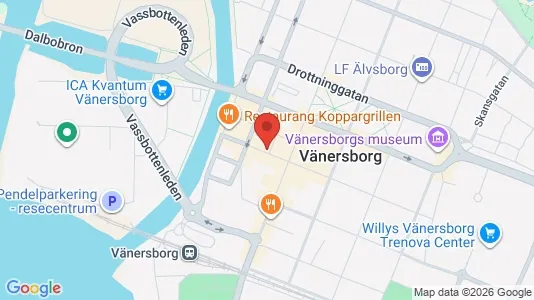 Toimistotilat Vuokrattavana i Vänersborg - Kuva Google Street Viewstä