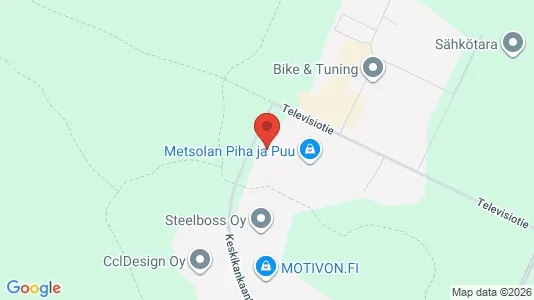 Büros zur Miete i Hollola – Foto von Google Street View