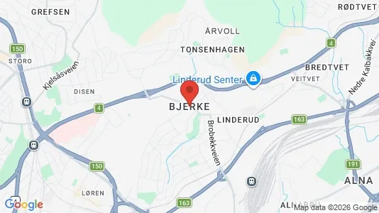 Kontorer til leie i Oslo Bjerke – Bilde fra Google Street View
