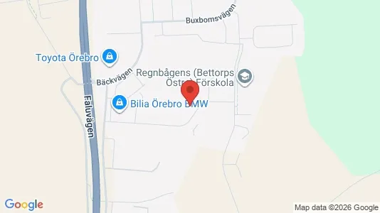 Werkstätte zur Miete i Örebro – Foto von Google Street View