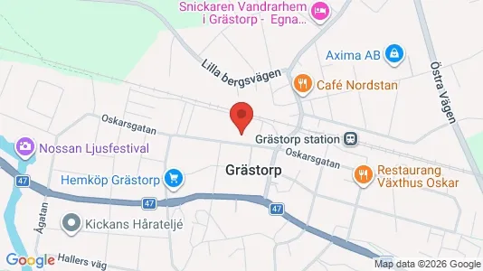 Varastot Vuokrattavana i Grästorp - Kuva Google Street Viewstä