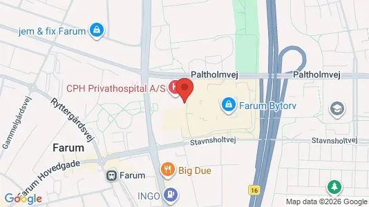 Toimistotilat Vuokrattavana i Farum - Kuva Google Street Viewstä