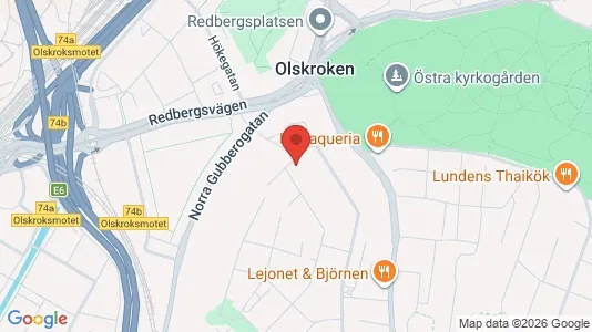 Office spaces for rent i Örgryte-Härlanda - kort over placeringen