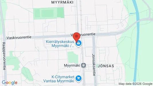 Lokaler til leje i Vantaa - Foto fra Google Street View