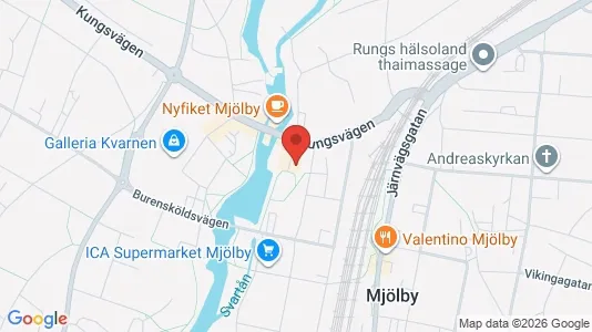 Lokaler til leie i Mjölby – Bilde fra Google Street View