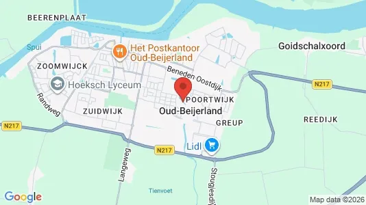 Büros zur Miete i Oud-Beijerland – Foto von Google Street View