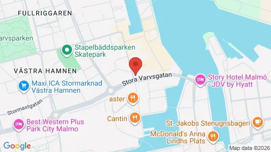 Kontorlokaler til leje i Malmø Centrum - Foto fra Google Street View