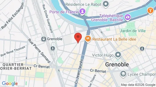 Kontorhoteller til leje i Grenoble - Foto fra Google Street View