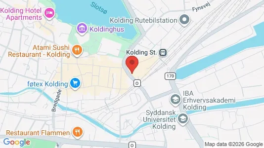Kontorslokaler för uthyrning i Kolding – Foto från Google Street View