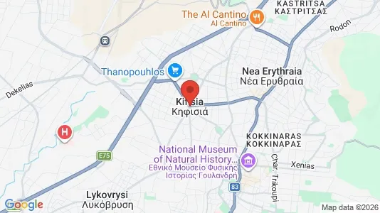 Commercial properties for rent i Kifisia - kort over placeringen