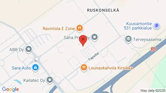 Industrial properties for rent i Oulu - Photo from Google Street View