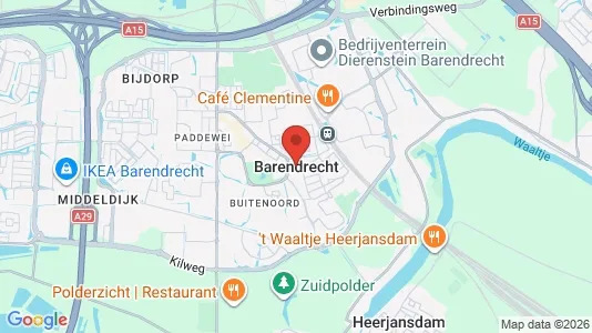Kantorruimte te huur i Barendrecht - Foto uit Google Street View