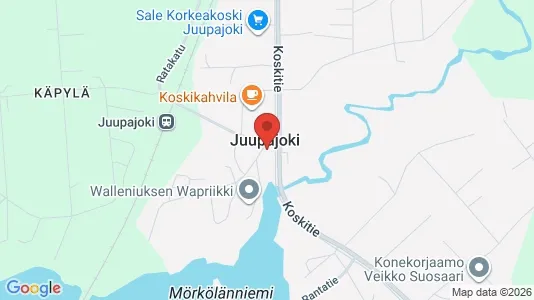 Værkstedslokaler til leje i Juupajoki - Foto fra Google Street View