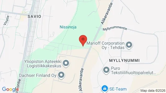 Verkstedhaller til leie i Kerava – Bilde fra Google Street View