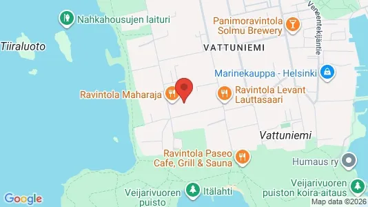 Büros zur Miete i Helsinki Eteläinen - kort over placeringen