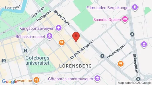 Kontorlokaler til leje i Gøteborg Centrum - Foto fra Google Street View