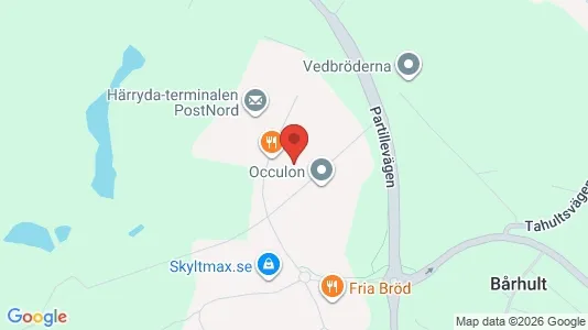 Varastot Vuokrattavana i Härryda - Kuva Google Street Viewstä