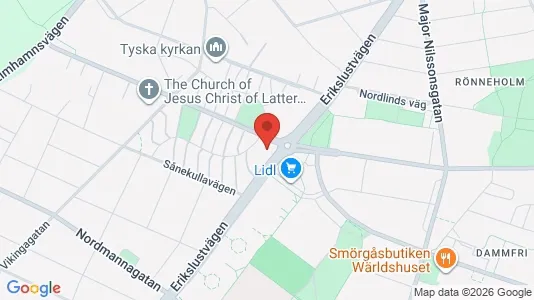 Lagerlokaler til leje i Malmø Centrum - Foto fra Google Street View