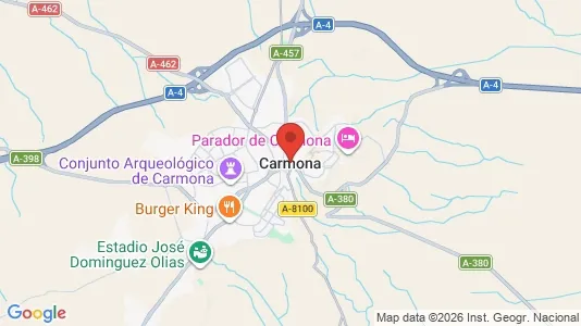 Varastot Vuokrattavana i Carmona - Kuva Google Street Viewstä