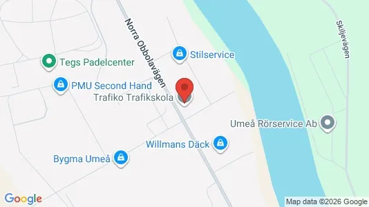 Liikekiinteistöt Vuokrattavana i Umeå - Kuva Google Street Viewstä