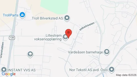 Varastot Vuokrattavana i Skedsmo - Kuva Google Street Viewstä