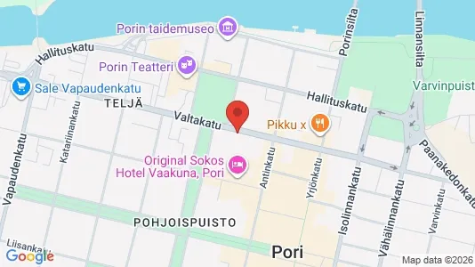 Büros zur Miete i Pori – Foto von Google Street View