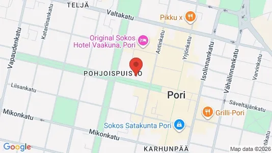 Büros zur Miete i Pori – Foto von Google Street View
