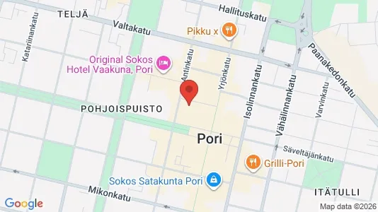 Büros zur Miete i Pori – Foto von Google Street View