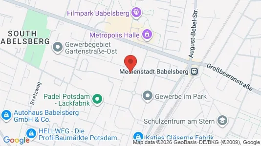 Coworking spaces zur Miete i Potsdam – Foto von Google Street View