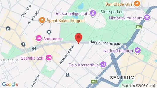 Kontorlokaler til leje i Oslo Frogner - Foto fra Google Street View
