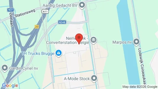 Lagerlokaler til leje i Brugge - Foto fra Google Street View