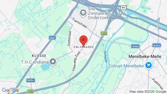 Lager zur Miete i Gent Zwijnaarde – Foto von Google Street View