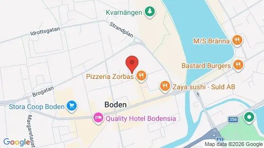 Liikekiinteistöt Vuokrattavana i Boden - Kuva Google Street Viewstä