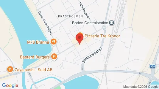 Liikekiinteistöt Vuokrattavana i Boden - Kuva Google Street Viewstä