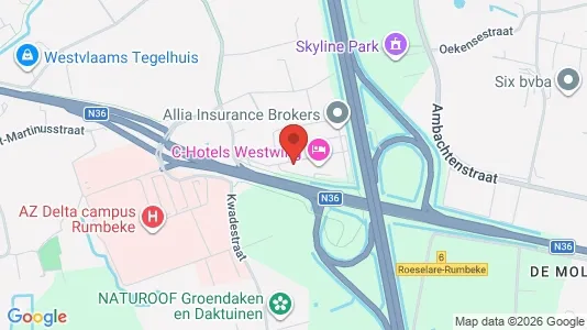 Kontorer til leie i Roeselare – Bilde fra Google Street View