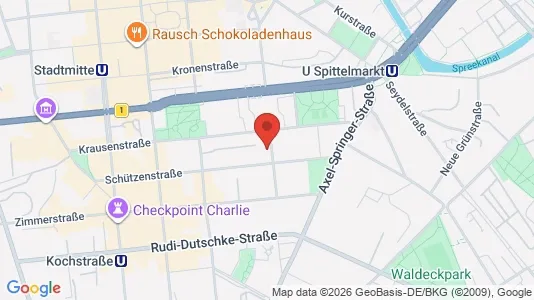 Lokaler til leje i Berlin Mitte - Foto fra Google Street View