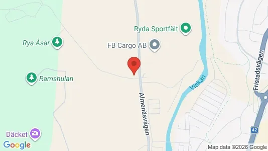 Lagerlokaler til leje i Borås - Foto fra Google Street View