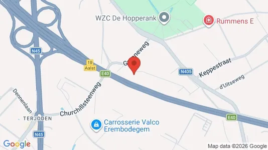 Espacios de oficina En alquiler i Aalst - kort over placeringen
