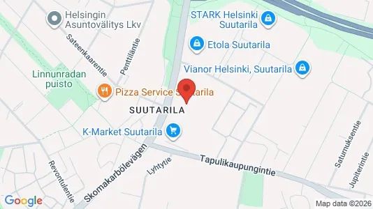 Lager zur Miete i Helsinki Koillinen – Foto von Google Street View